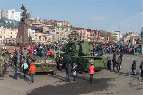 Modern Russian Armored Vehicles Editorial Image Image Of Festive