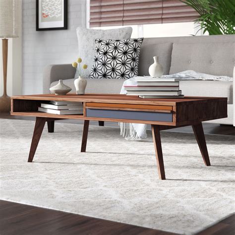Best Choice Products Wooden Midcentury Modern Coffee Table Best Home