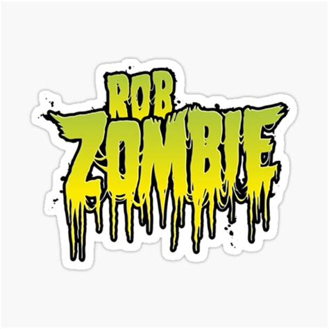 Copy Of Rob Zombie Zombie Live Sticker For Sale By Suzanne6798