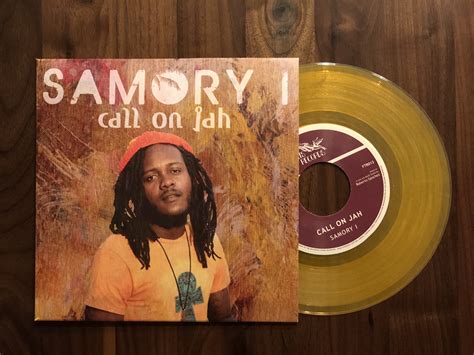 Fruits Records Call On Jah Single 7 Vinyl Picture Sleeve Limited