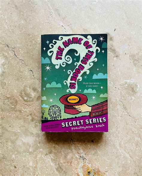 The Name Of This Book Is Secret By Pseudonymous Bosch Hobbies And Toys Books And Magazines