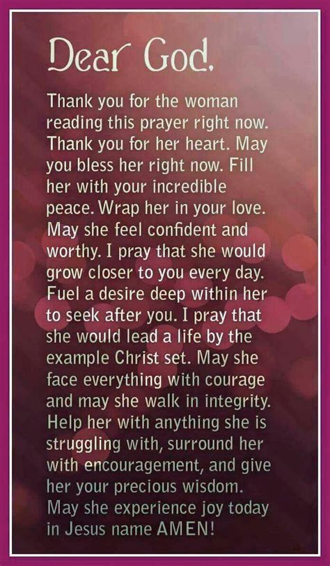 For The Woman Reading This Prayer Right Now Prayer For The Day