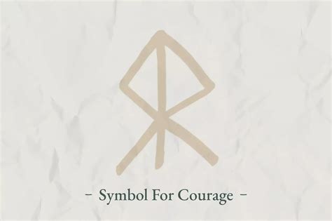 The Origin of the Viking Symbol for Courage | Viking symbols, Viking