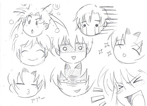 Pin De Mizha Overn En Drawing Faces And Emotions Como Dibujar Animes