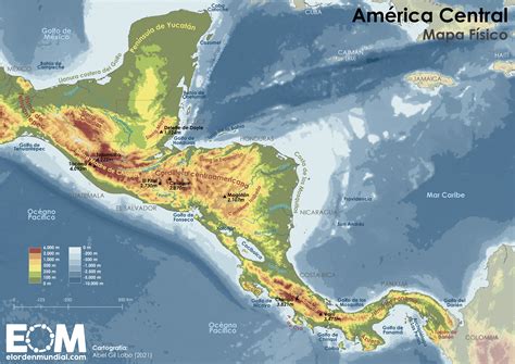 25 Unico Mapa Politico De America Central