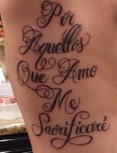 For those i love i will sacrifice loveeeee this quote. For Those I Love I Will Sacrifice | Tattoo quotes, Tattoos