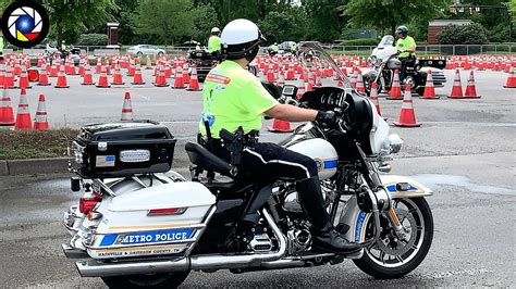 Police Motorcycle Training Competition Nashville Youtube