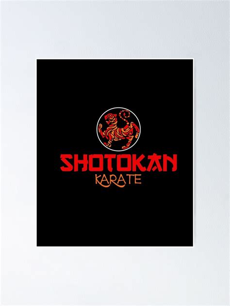 Shotokan Karate Poster By Stuch75 Redbubble