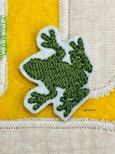 Mini Frog Embroidery Design Small Frog Machine Embroidery Etsy In