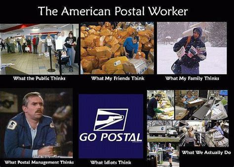 The American Postal Worker Postal Service Humor Postal Worker Usps