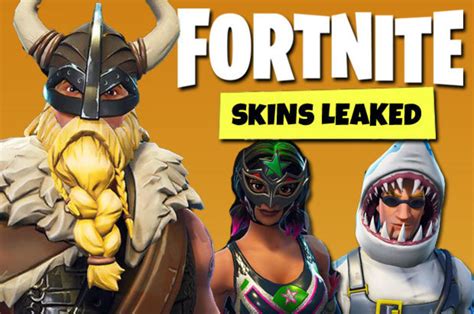 Fortnite Season 5 Skins Leaked Update 50 Skins Leak By Twoepicbuddies