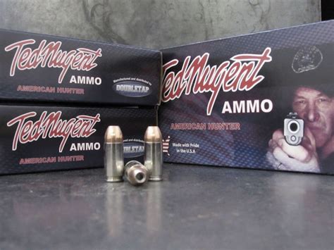 Doubletap Ted Nugent Ammo 9mm Luger P 115 Grain Sierra Jacketed