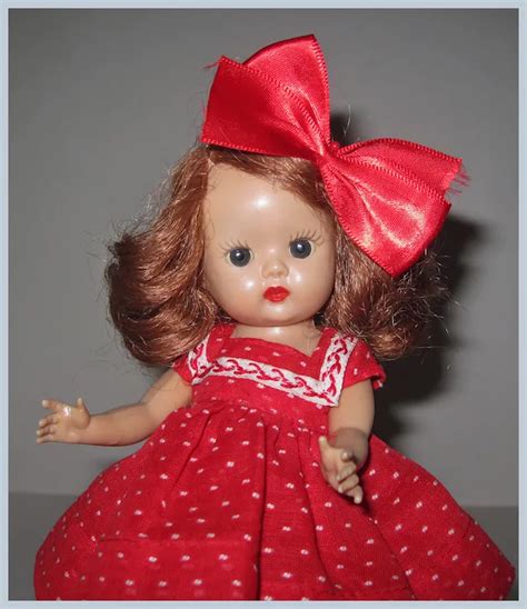 Beautiful 1953 Strung Nancy Ann Muffie Doll Margie Glamorous 507