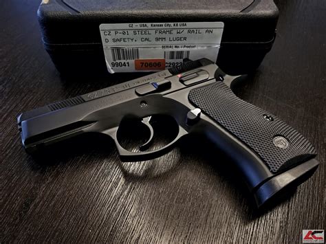 All Steel Cz 75 P 01 Compact With Safety Model 99041 Czfirearms