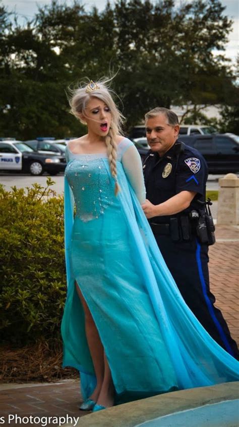 Got Her Police Arrest Frozen Queen Elsa