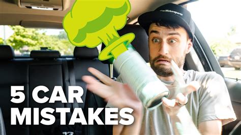 My Top 5 Mistakes Working On Cars Learn From My Pain Youtube
