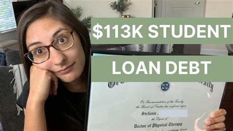 Paying Off Over 100k Of Student Loan Debt Youtube