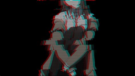 Anime Glitch Wallpapers Top Free Anime Glitch Backgrounds Wallpaperaccess