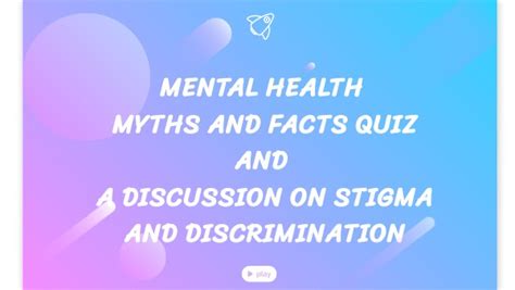 Mental Health Myths And Facts