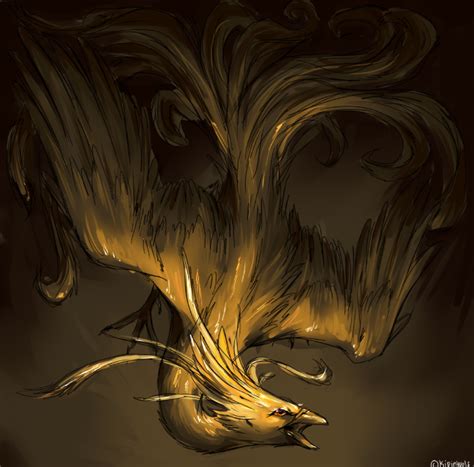 Golden Bird By Kipine On Deviantart