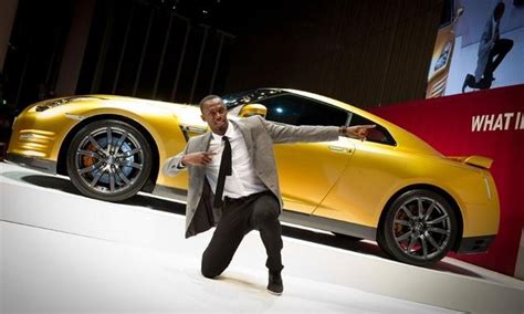 Usain Bolts Gold Nissan Gt R Sells For 187100 World Car Scene