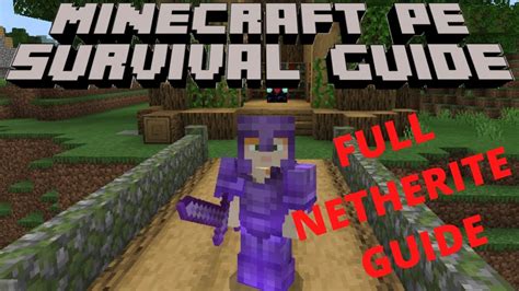 How To Get Netherite Fast And Easily The Minecraft Pocket Edition