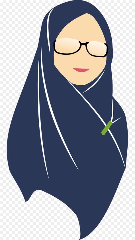 Wanita Hijab Animasi Png Jilbab Ceruti