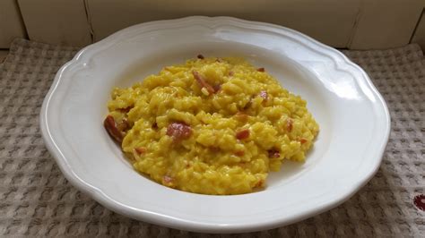 Risotto Speck E Zafferano