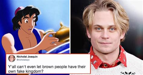 Disney S Aladdin Remake Casts White Actor And People Hot Sex Picture