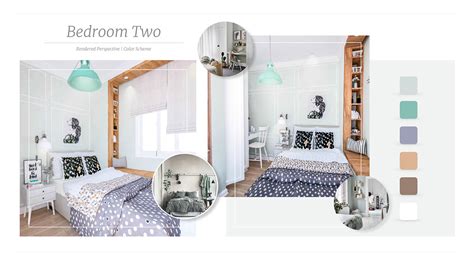 A Stunning Two Bedroom Interior Design Presentation On Behance