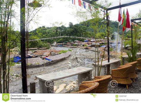 Gapura wringin lawang (jv) gate of trowulan (en); Bukit Lawang Village And Jungle, Sumatra Stock Image ...