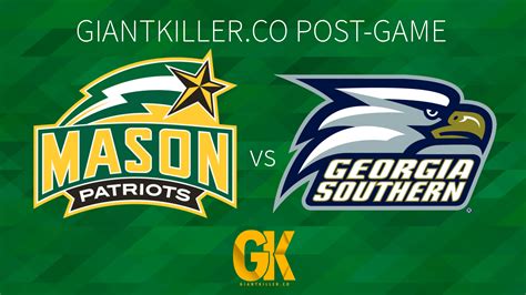 Video: George Mason Suffers Tough Loss to Georgia Southern | Giant Killer width=