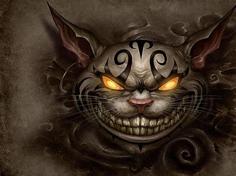 Twisted Cheshire Cat Alice In Wonderland Quotes