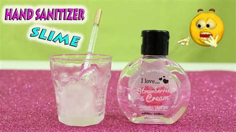 How To Make Slime With Hand Sanitizer Hand Sanitizer Slime Test Youtube