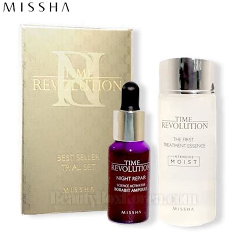 I had actually received the missha fte from a friend as she did not have a good experience trying it out. Beauty Box Korea - mini MISSHA Time Revolution Best ...