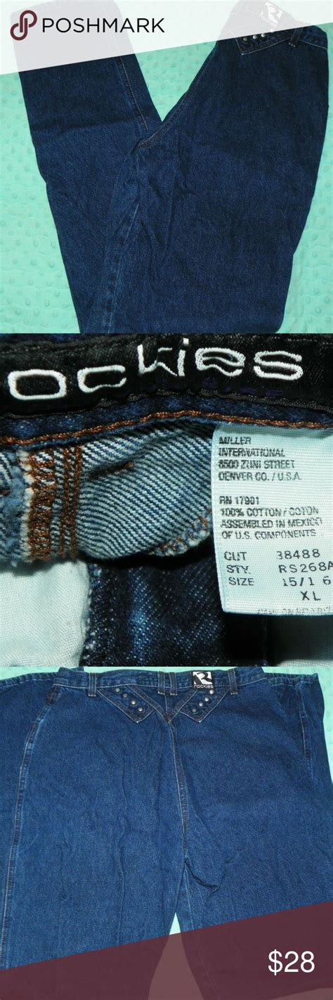 Please select categories to check their size chart. I just added this listing on Poshmark: Rockies Western Jeans Slim Long Rise Size 15 16. # ...