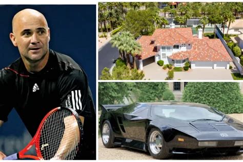 Andre Agassi Net Worth 2024 Annual Income Endorsements Cars Houses