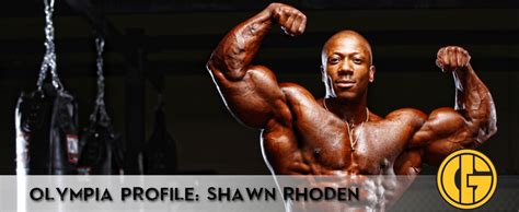 Olympia Profile Shawn Rhoden Generation Iron Official