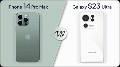comparison iphone 14 pro max vs samsung galaxy s23 ultra leak mobile nerd youtube