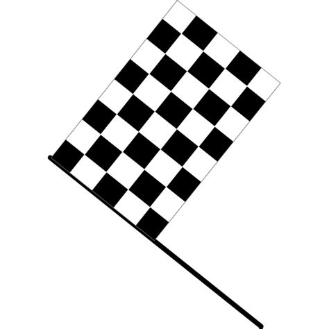 Checkered Flag Vector Image Free Svg