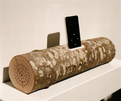 Branch Speaker Wooden Speakers Wood Diy Gadgets
