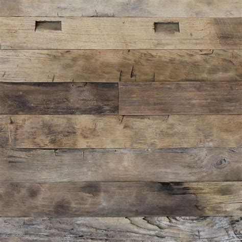 Reclaimed Weathered Teak Plank Paneling Reclaimed Wood Paneling