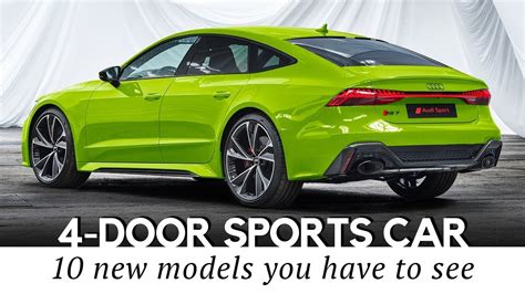 10 New Sports Cars With 4 Door Practicality And Class Leading