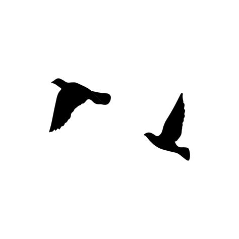 Multiple Flying Birds Birds Flying Bird Vector Bird Png And Vector