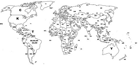 World Map Outline With Country Names Printable Archives New Black