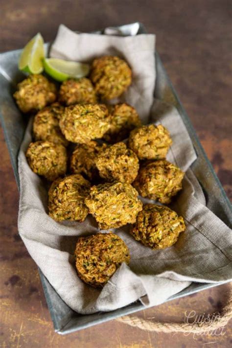 Boulettes De Courgettes Aux Flocons D Avoine Recette Au Companion Moulinex