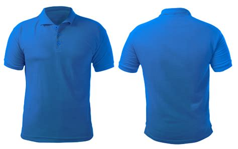 blue collared shirt design template stock photo  image  istock