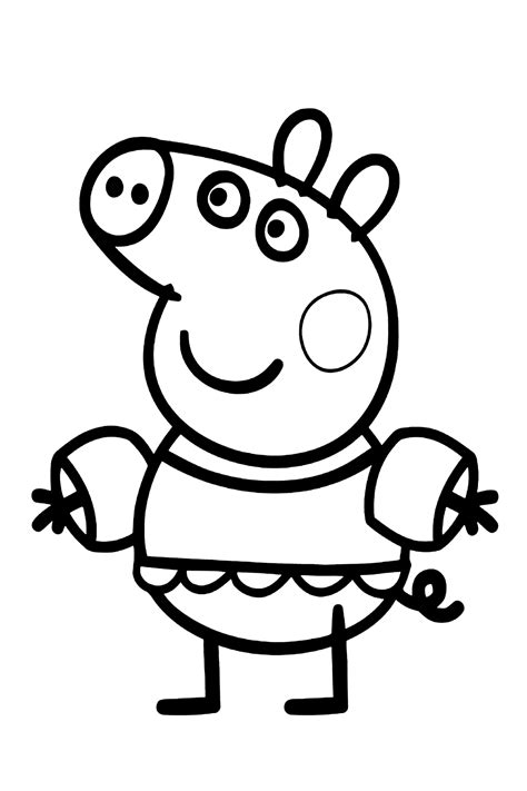 50 Peppa Pig Coloring Pages For Kids Peppa Pig Coloring Pages Peppa