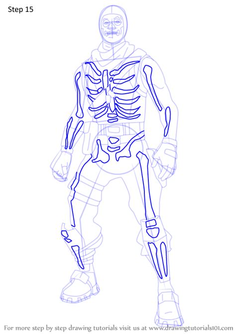 Fortnite battle royale coloring page beef boss skin outfit from fortnite coloring pages skull trooper Step by Step How to Draw Skull Trooper from Fortnite ...