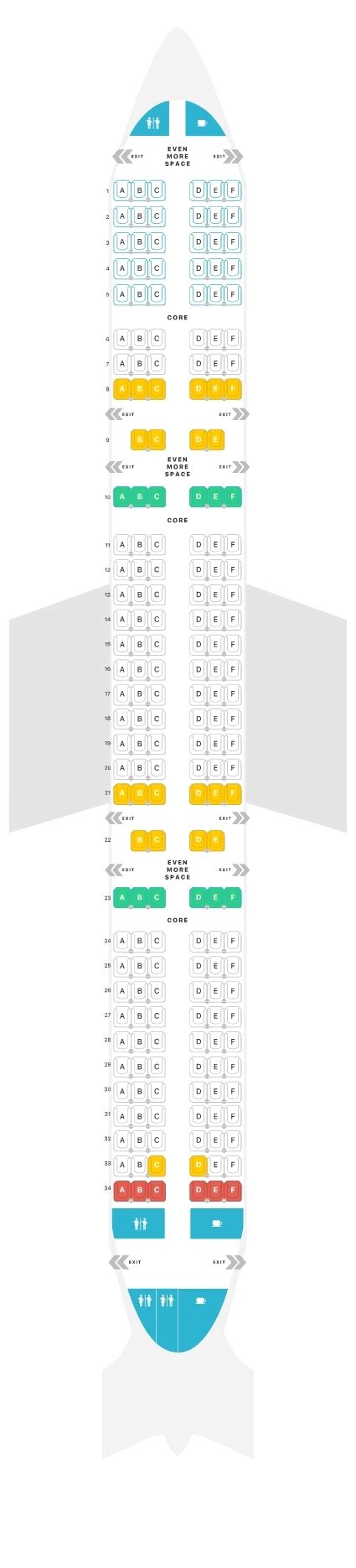 Jetblue A321 Seat Map — How To Choose The Best Seats For The Flight